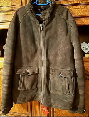 Massimo Dutti sheepskin jacket