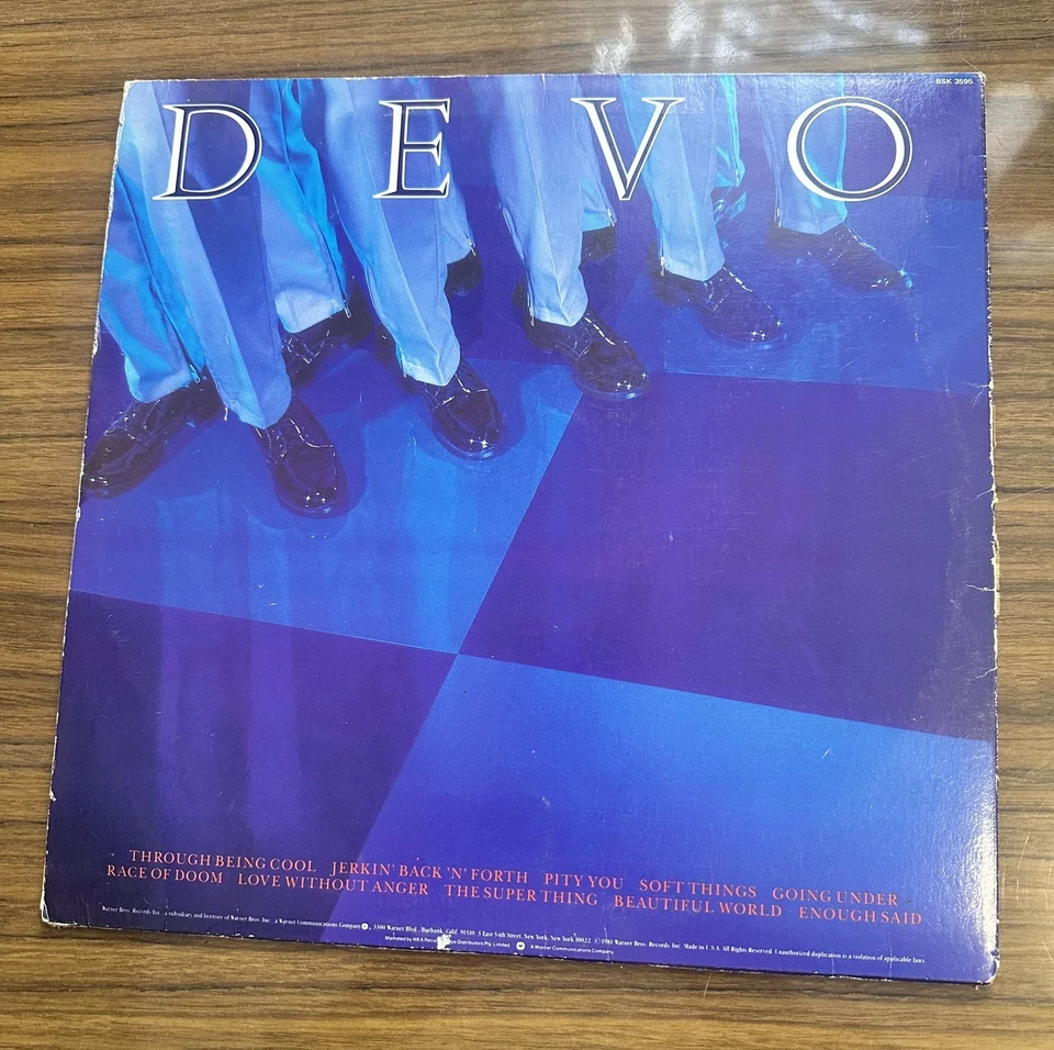 DEVO-NEW TRADITIONALISTS LP BSK 3595 1981 With Poster Vintage Vinyl Rare - Image 2 of 4