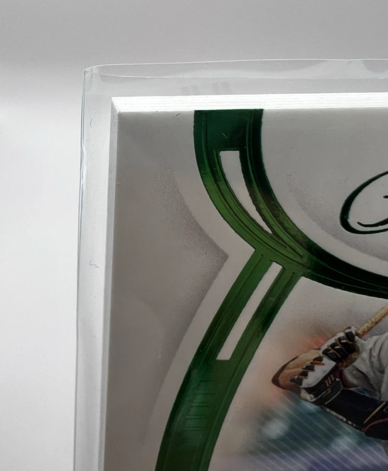 Flawless Buster Posey 2023 #FS-BP verde esmeralda en tarjeta automática/5 Gigantes ¡Salón 2027! Foto 3 de 4