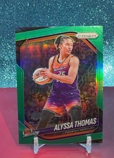 2025 Panini Prizm WNBA Alyssa Thomas #44 Phoenix Mercury Basketball Green Prizm