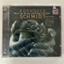 Korngold /Schmidt- Music for Strings & Piano Left Hand CD NEW SEALED