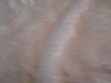 White Long Pile Faux Fur - 30" wide sold by the 1/2 yard