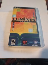 Ubisoft Lumines: Puzzle Fusion Sony PSP Manual Included Multiplayer Wi-Fi 2005