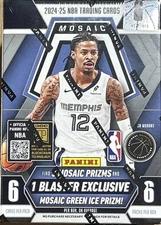 2024-25 Panini Mosaic NBA Basketball Factory Sealed Hobby Blaster Box