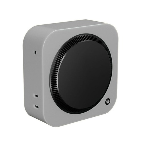 Für Mac Mini 2024 Schutzhülle Qualität Silikon mit Easy Access Ports - Bild 12 von 14