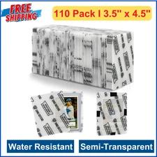 Trading Card Shipping Protectors 110 Pack 3.5'' x 4.5'' - Premium Ultra Strong