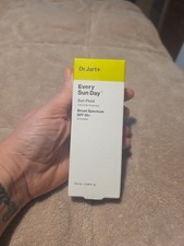 Dr. Jart+ Every Sun Day Fluid Korean Sunscreen SPF 50+ 3.38 oz / 100 mL exp 9/27