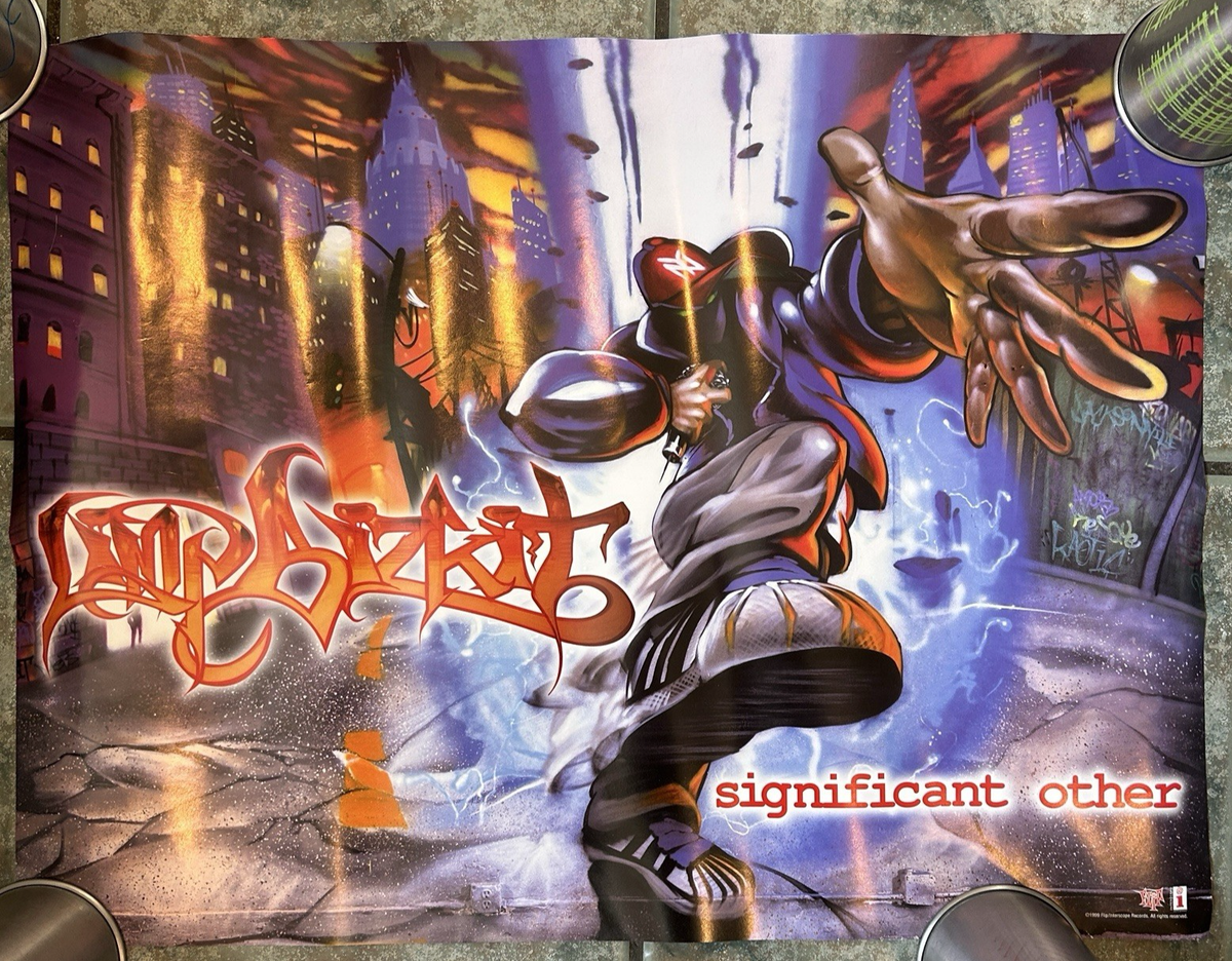 Limp Bizkit - Significant Other Promo Poster- VINTAGE OFFICIAL no