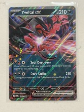 Pokémon Yveltal EX 053/088 XY Forze Fantasma Carta Holo Ultra Rara 210 HP