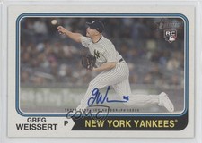 2023 Topps Heritage High Number Real One Auto Greg Weissert #ROA-GW Auto bp9