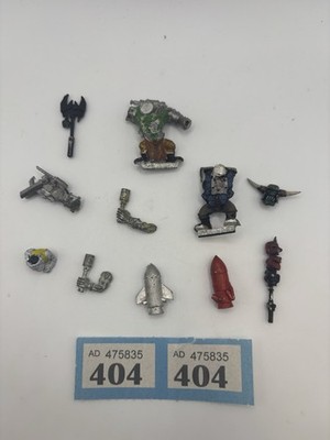 Ork Metall Ersatzteile Bits Box Warhammer 40k Restposten Konvolut OOO