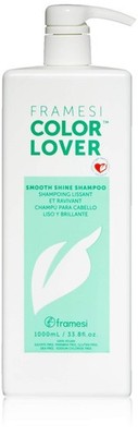 Framesi Color Lover Smooth Shine Shampoo, Sulfate-Free with Quinoa and Aloe Vera