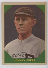 1960 Fleer Baseball Greats Johnny Evers #57 HOF z6d
