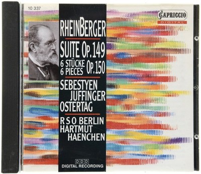 Rhenberger - Suite Op. 49/6 Pieces Op. 50 - Haenchen - Capriccio CD