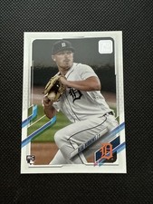 2021 Topps Series 1 Beau Burrows #123 RC Rookie Detroit Tigers