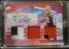 2025 Panini Absolute - Premiere Material Shedeur Sanders RPA Triple Patch /99