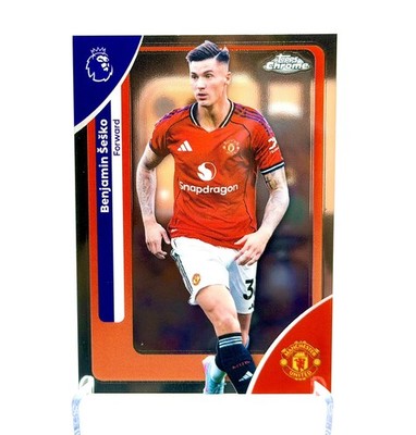 2026 Topps Chrome PL Benjamin Sesko Base - Man United
