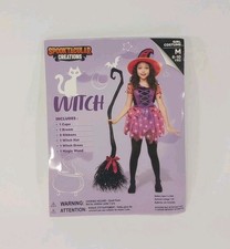 Spooktacular Creations Witch Complete Child Costume Size Medium 8-10 Yrs