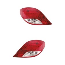Rückleuchten Heckleuchten Set links & rechts LED rot für Peugeot 207 WA_ WC_