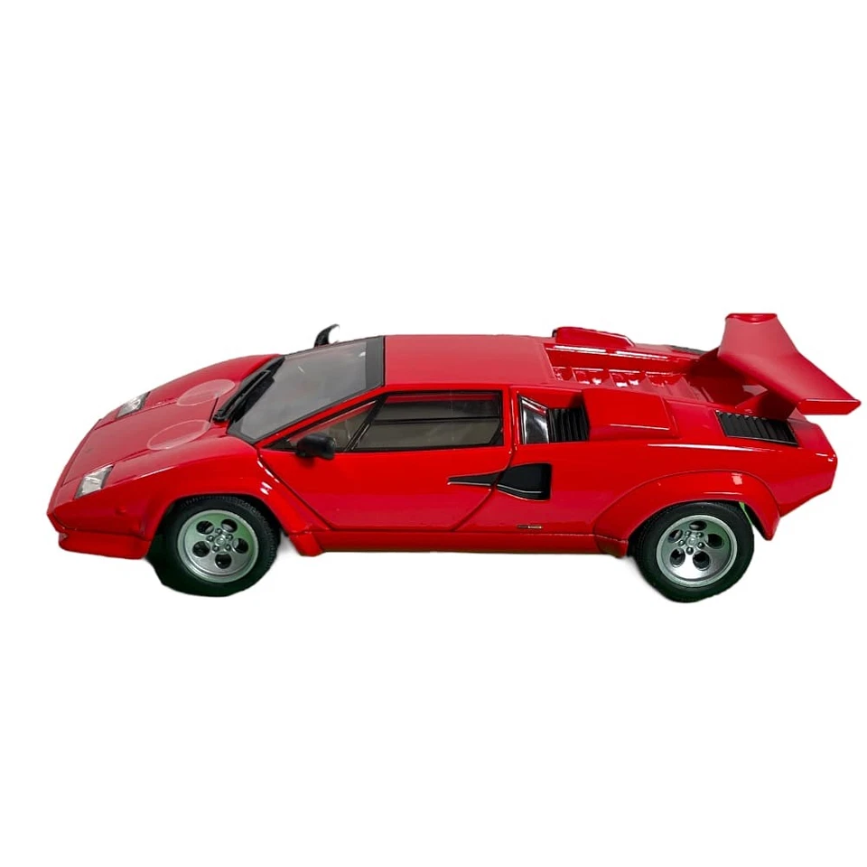 Modellino Auto Welly 1/24 Lamborghini Countach LP500S 1988 Red - Immagine 3 di 4