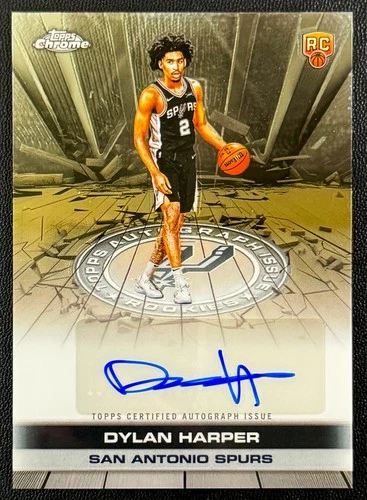 2025 Topps Chrome Dylan Harper Refractors (RAW)