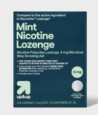 Up Up Mint Nicotine Lozenges 4mg 144 Total Exp 02/27