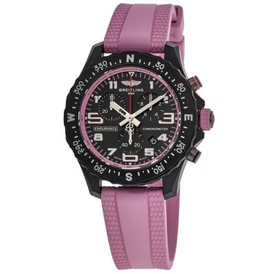 New Breitling Endurance Pro 38 Chronograph Black Unisex Watch X83310D41B1S1