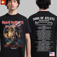 Iron Maiden Run For Your Lives World Tour 2025 2026 Sons Of Atleti Heavy Metal