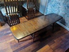 Original Ercol Mid-Century Coffee Table with Magazine Rack – Vintage British Des