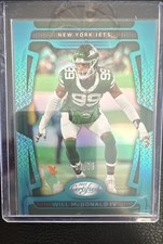 2023 Panini Certified - Rookies Will McDonald IV #135 Mirror Teal /75 (RC)