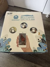 64GB Smart Bird Feeder with Camera Solar Powered, 2K 3MP HD Live Video