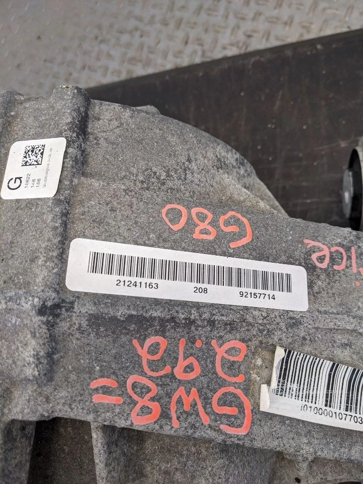 Eje trasero Carrier 6,0 L compatible con 12 CAPRICE 1099539 Foto 3 de 4