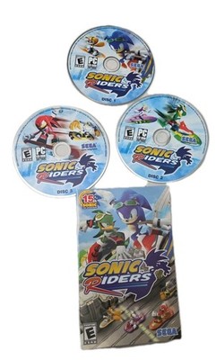 Sonic Riders PC Disc 3  RARE - Sonic The Hedgehog 15th Anniversary