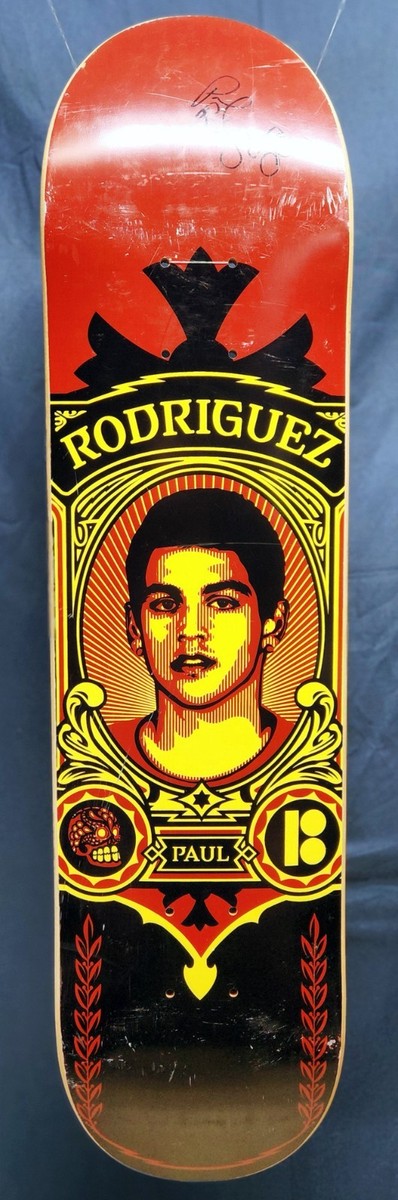 NOS (2006) Plan B Paul Rodriguez Shepard Series SIGNED Skateboard  Deck!