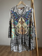 Farm Rio Flare Sleeve Butterfly Tunic Dress Size PP