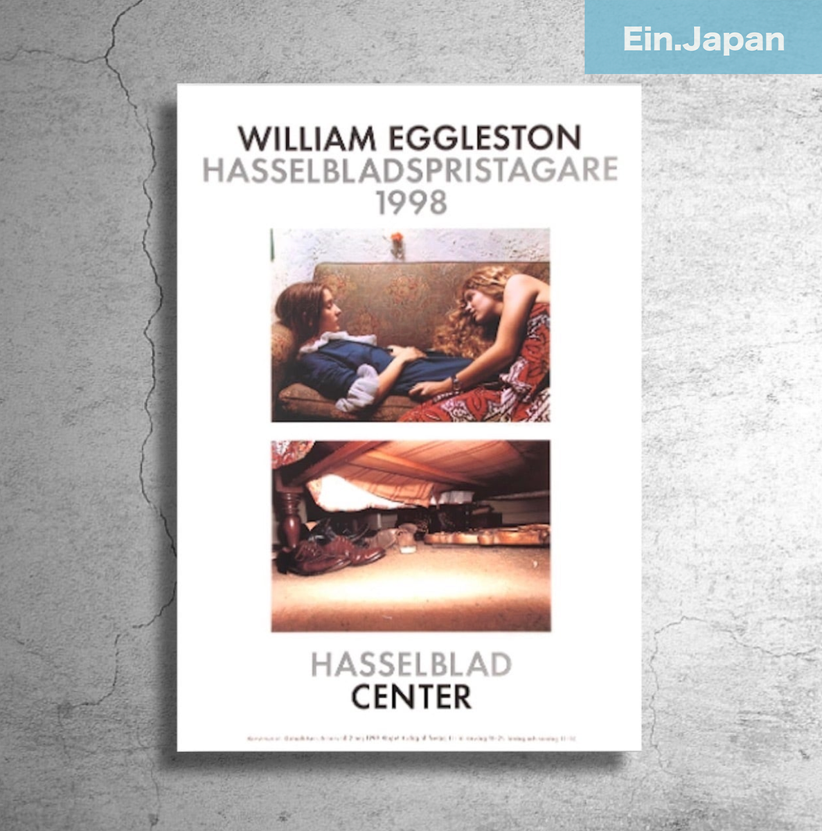 Master photographer William Eggleston: Poster produced by the Swedish Museum