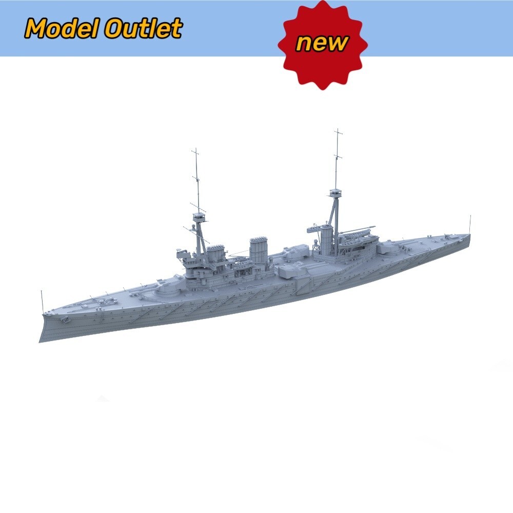 MRY-SFW 1/1250 HMS Invincible Battlecruiser Water Line
