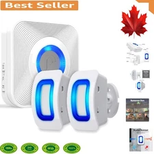 Expandable Wireless Motion Sensor Alarm with Hearing Impaired Support