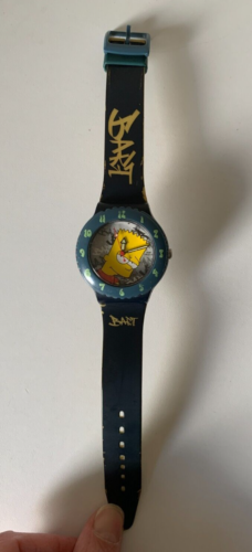 2002 Official Bart Simpson Kids Boys Watch WORKING - Picture 1 of 10