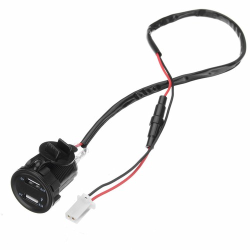 5V 4.2A Dual USB Charger Socket Adapter Power Outlet for 12V 24V Car Motorcycle - Picture 4 of 7