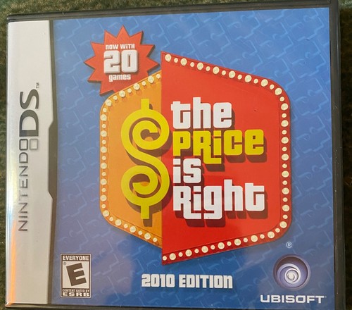 The Price is Right 2010 Edition Nintendo DS 2009 Brand New SEALED NOS Ubisoft