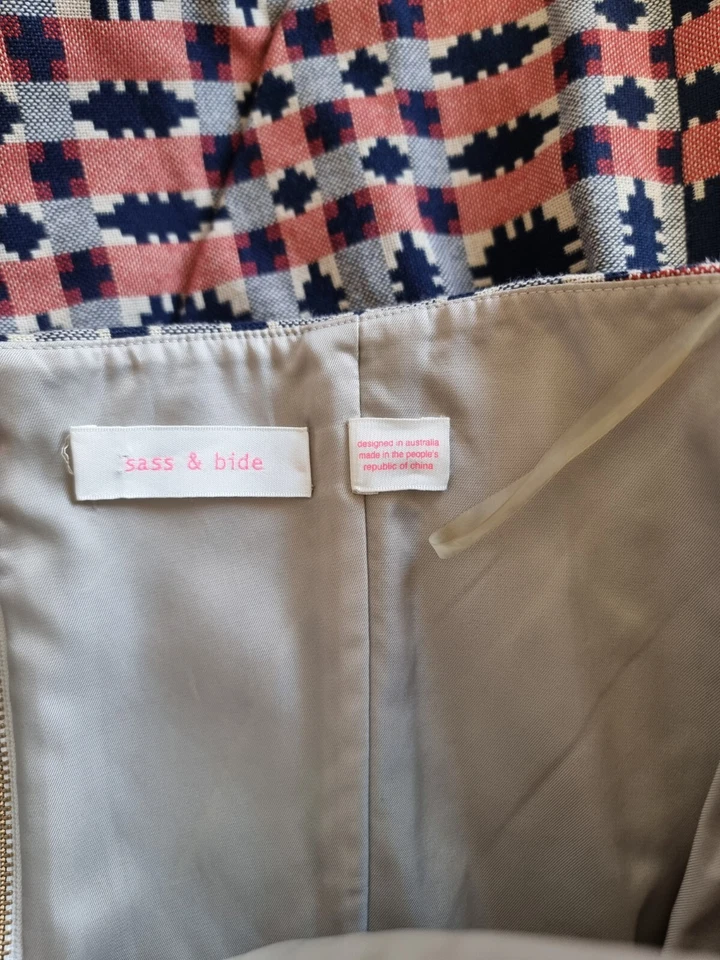 Vestido Sass & Bide Feild of dreams Talla 10 Foto 4 de 4