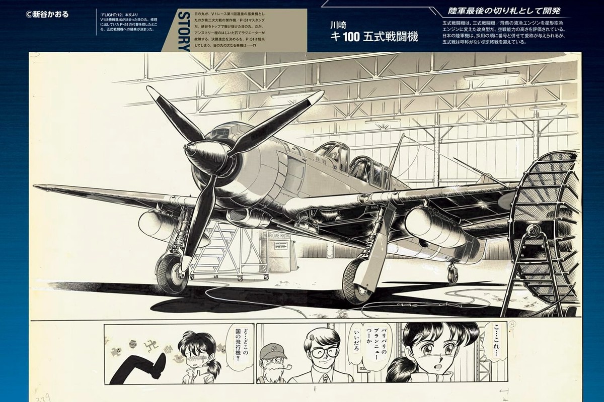 Kaoru Shintani Aircraft Graffiti Artwork Area 88 , Phantom