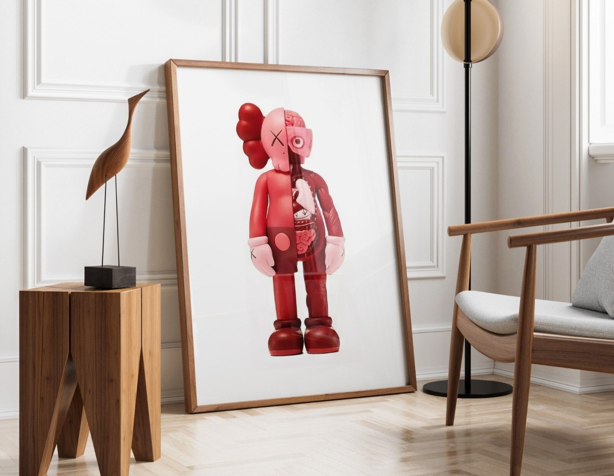 キム様 　絵画3点セット Kaws Poster Set of 3, Kaws Figure | Kaws, 3 Piece Wall Art