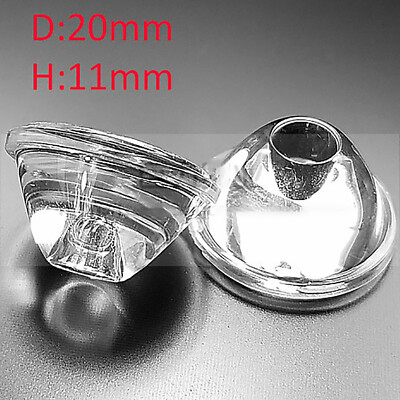LED Lens Reflector 8° To 120° Beam Angle For 1W 2W 3W 4W 5W LED Flood Lights – Choose Your Degree