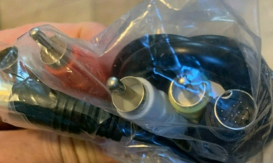 Sega Genesis A/V + 32X cabo patch link para sistema modelo 2 NOVO VENDEDOR EUA 8 PINOS - Imagem 2 de 3