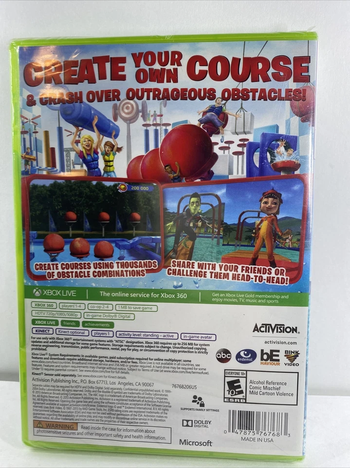 Wipeout: Create & Crash (Xbox 360, 2013) Brand New - Image 2 of 4