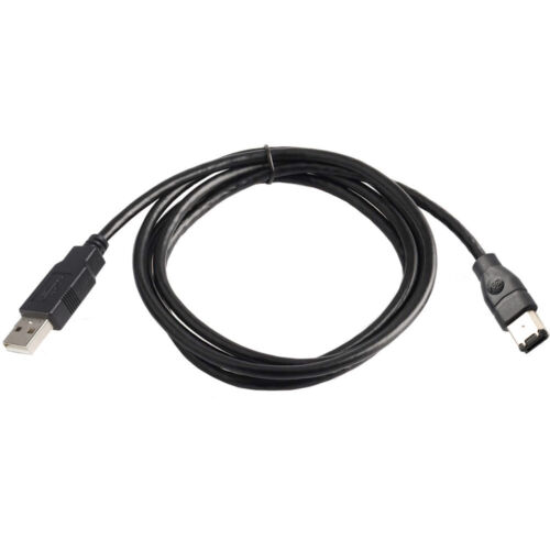 Firewire IEEE 1394 6Pin Male to USB 2.0 A Male Cable Camera Adapter DV Convertor - Afbeelding 1 van 9