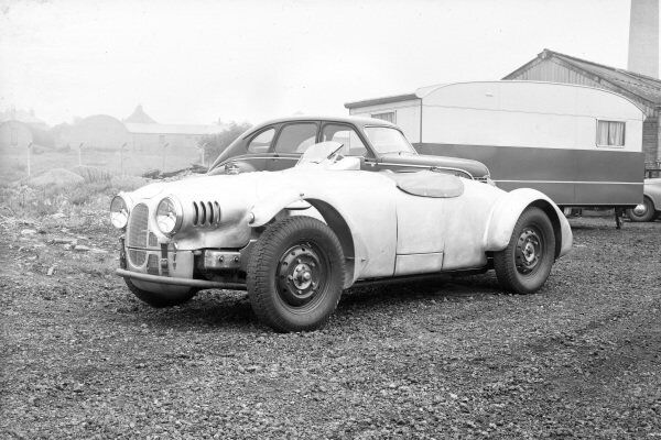 1951 Jowett Jupiter R1 Le Mans Prototype Motor Show Car 4x6 Photo