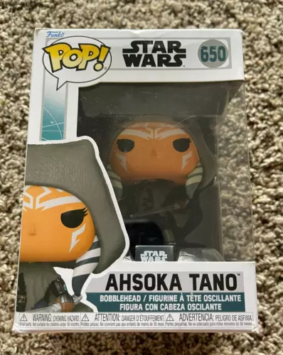 Funko Star Wars POP Ahsoka Tano Vinyl Figure New/Damaged Box